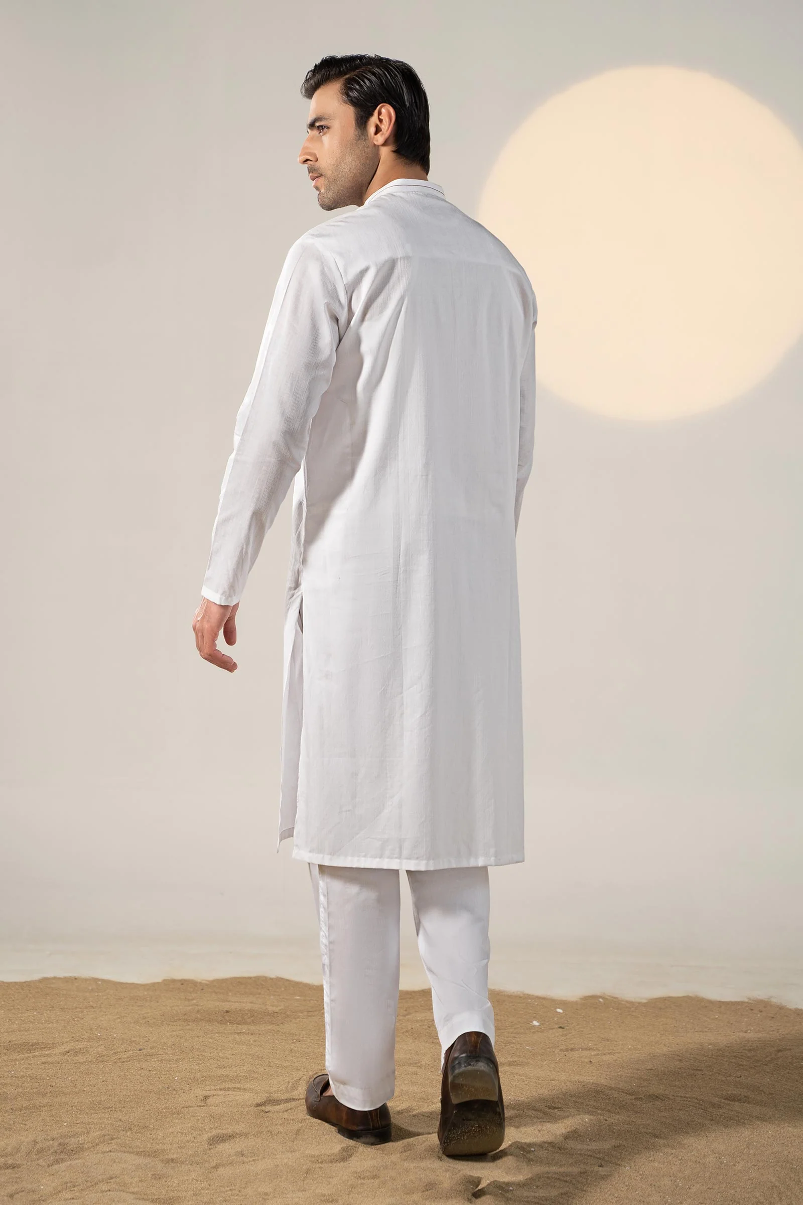 Self Dobby Kurta - Image 7