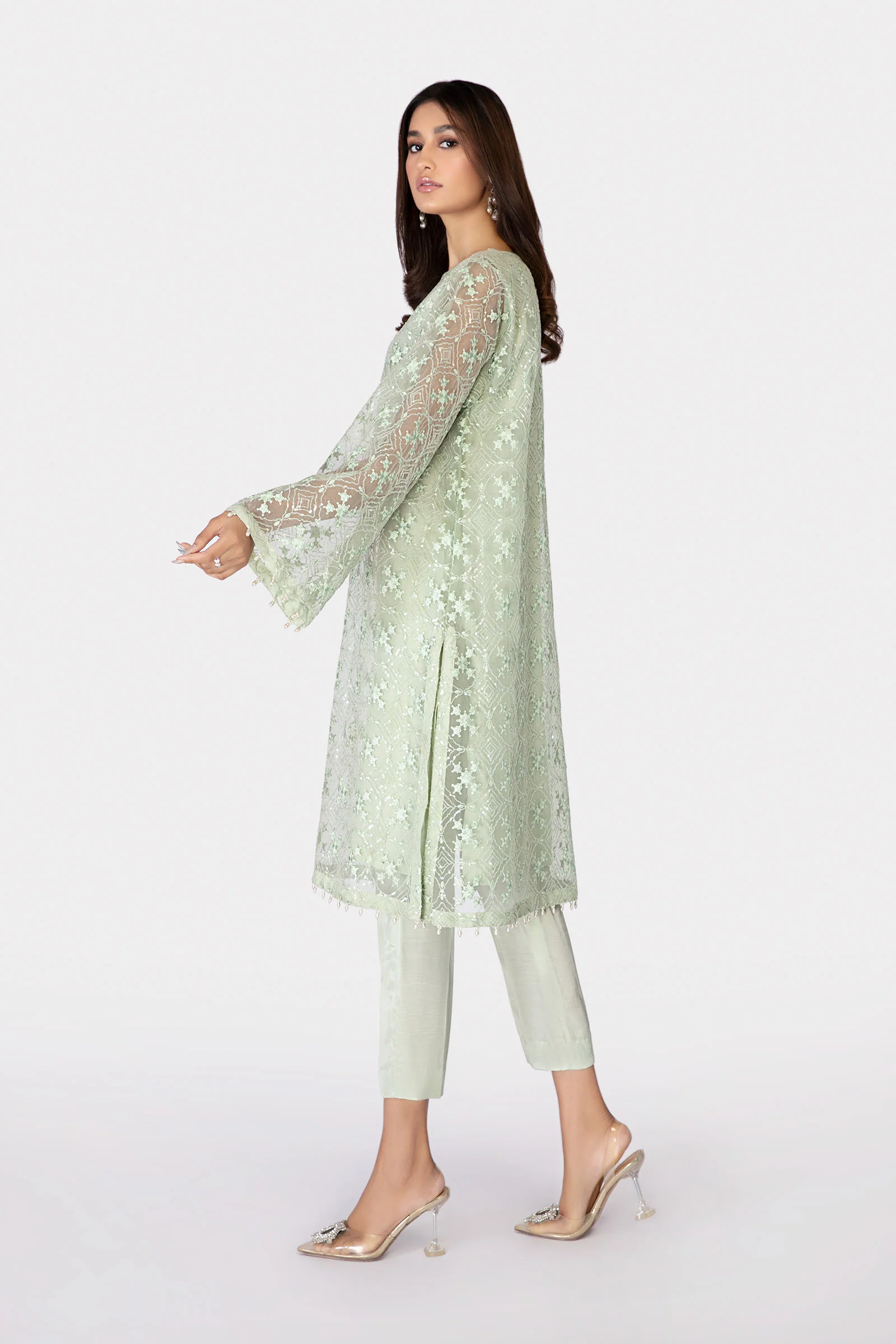 M.Luxe Fabrics LF-323-Aqua - Image 3