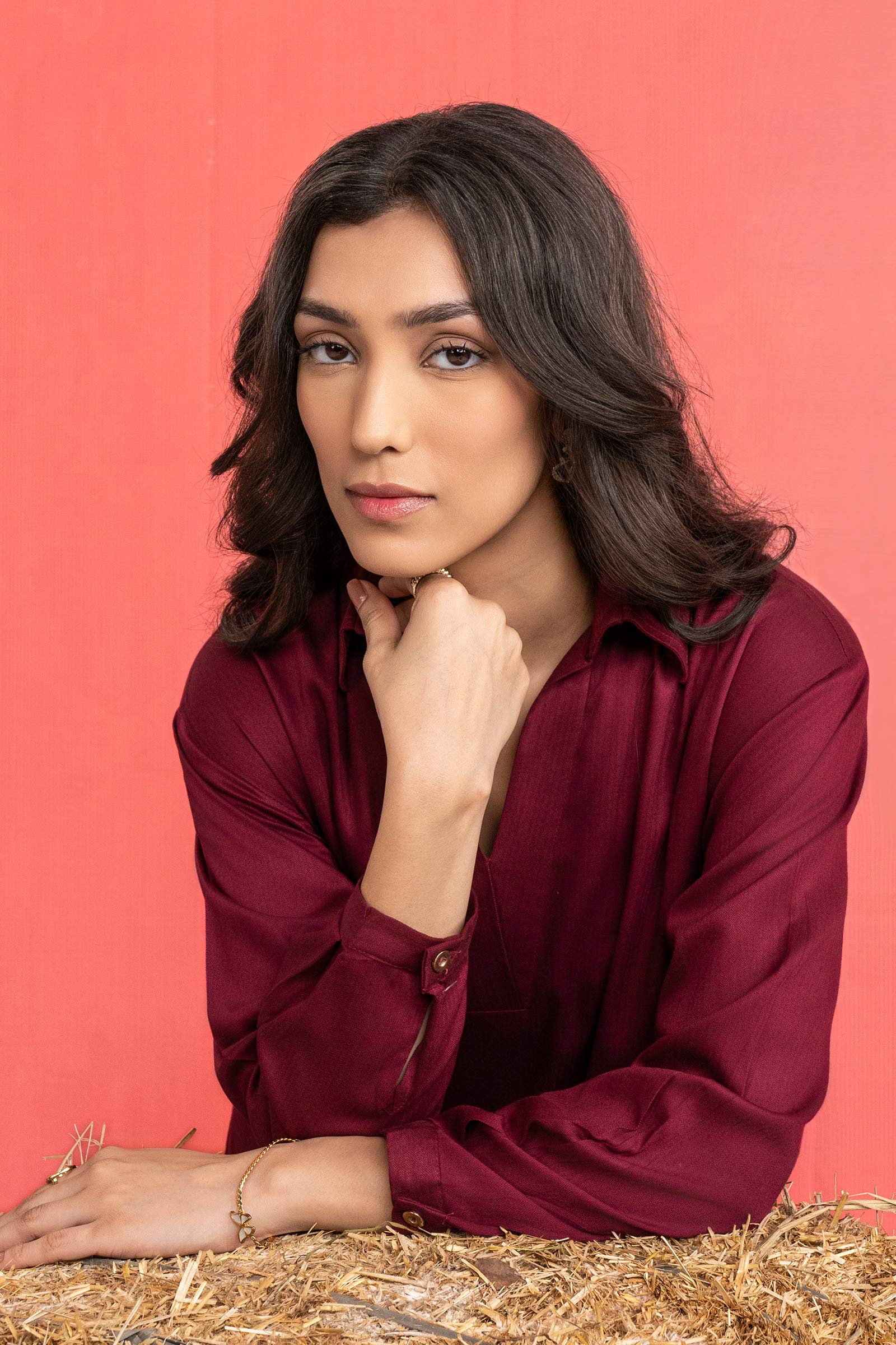 Dyed Herringbone Shirt - Image 5