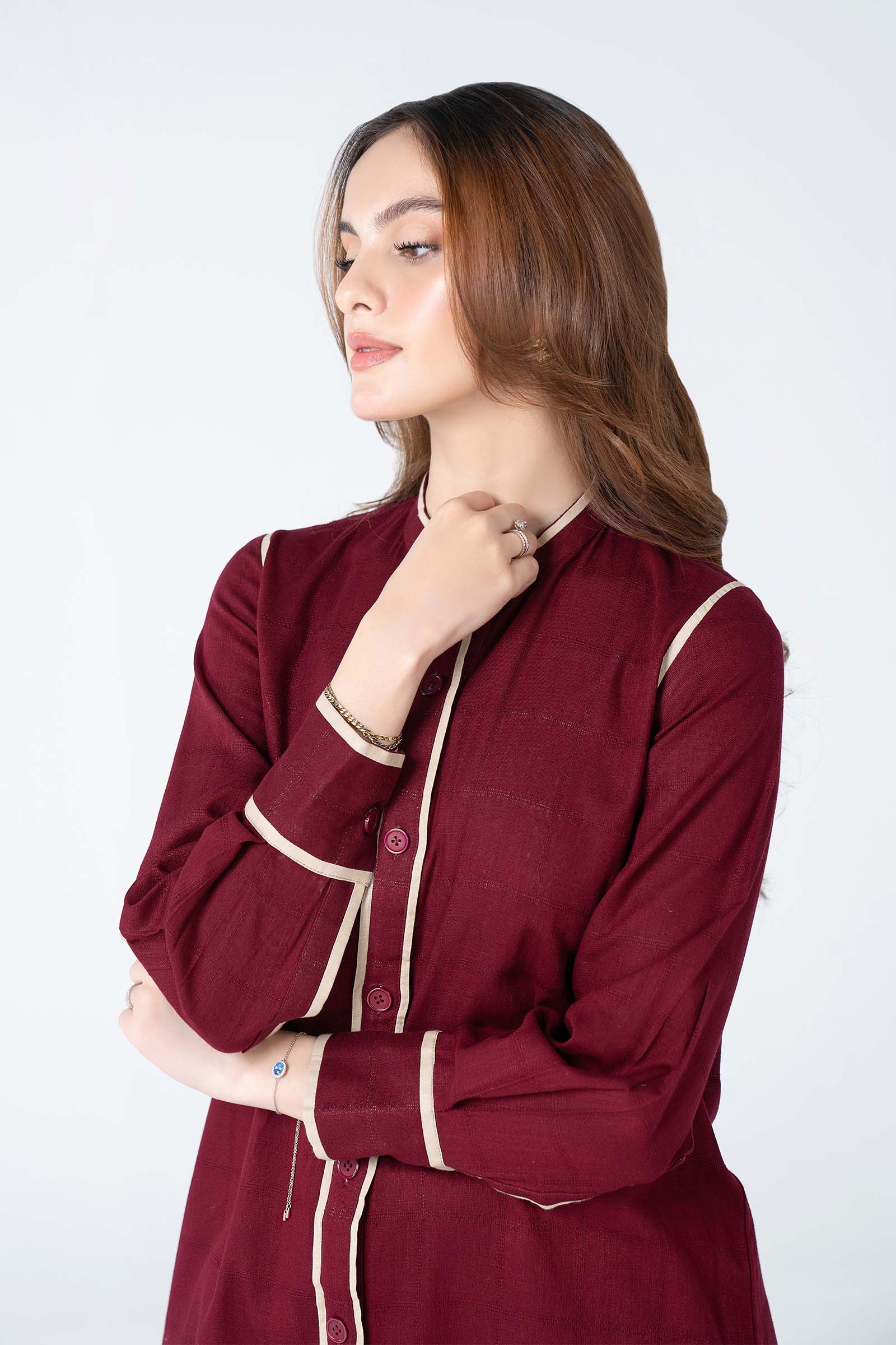 Dyed Textured Shirt - Image 3