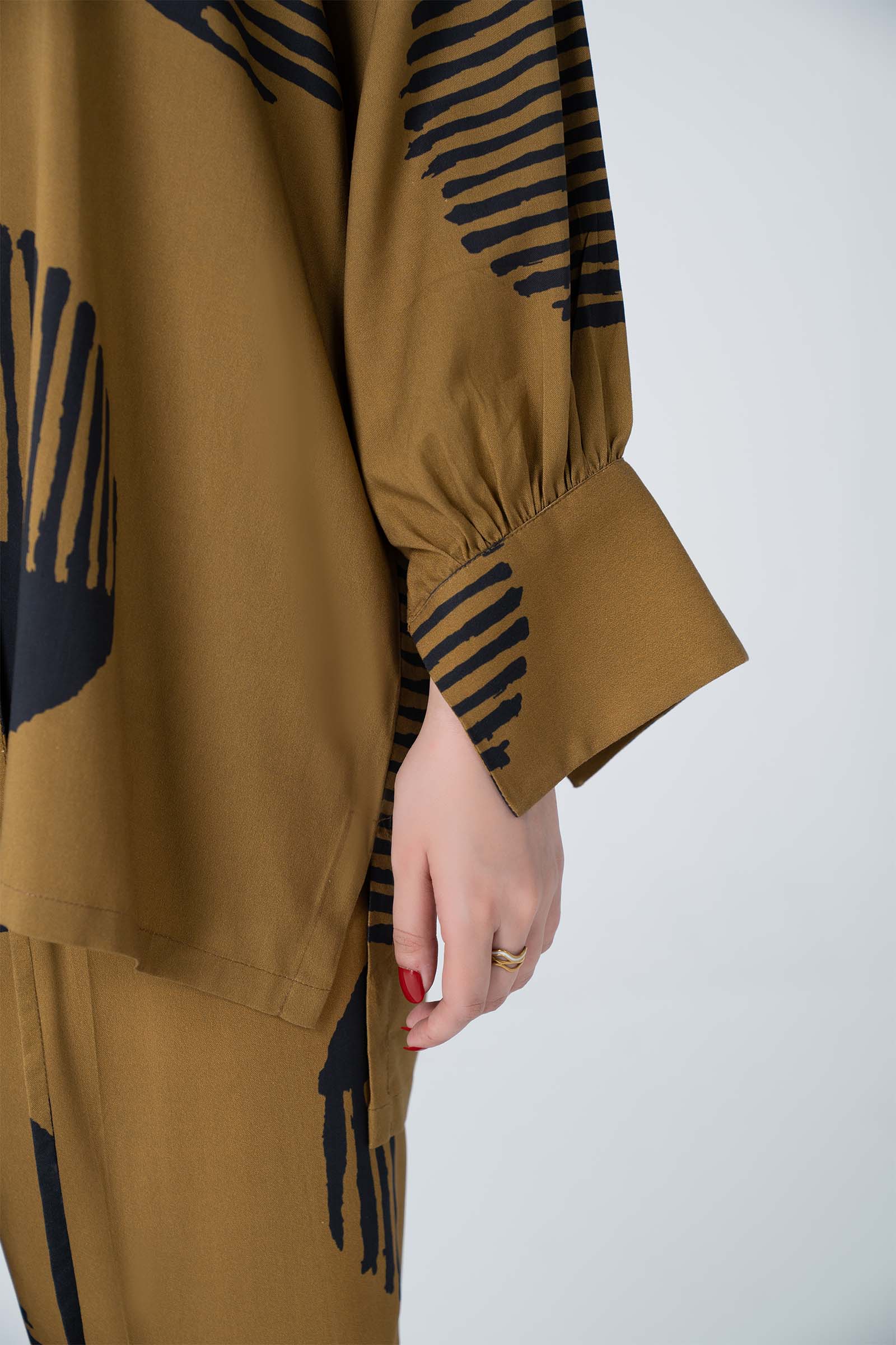 2 Pc Printed Twill Suit - Image 5