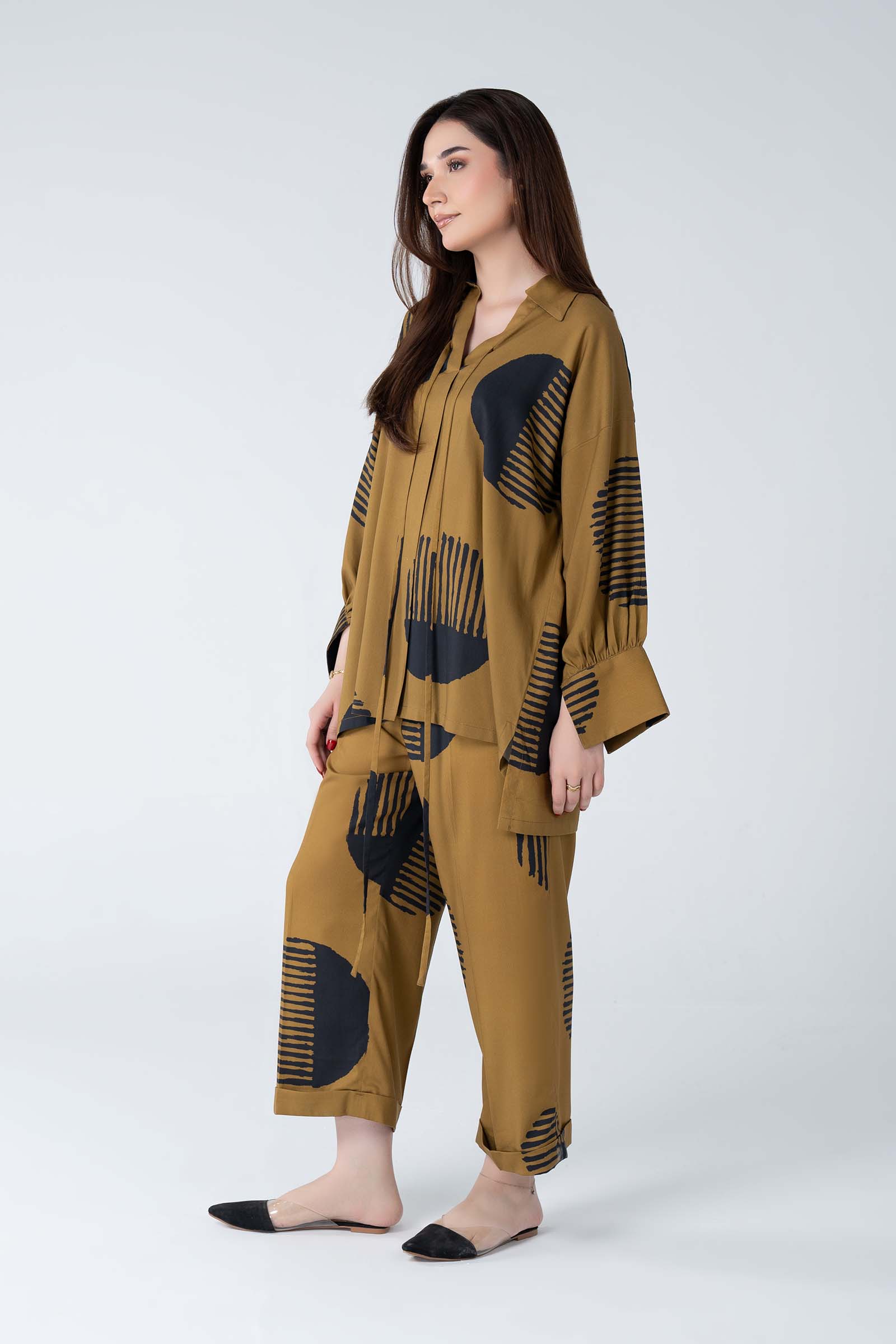 2 Pc Printed Twill Suit - Image 6