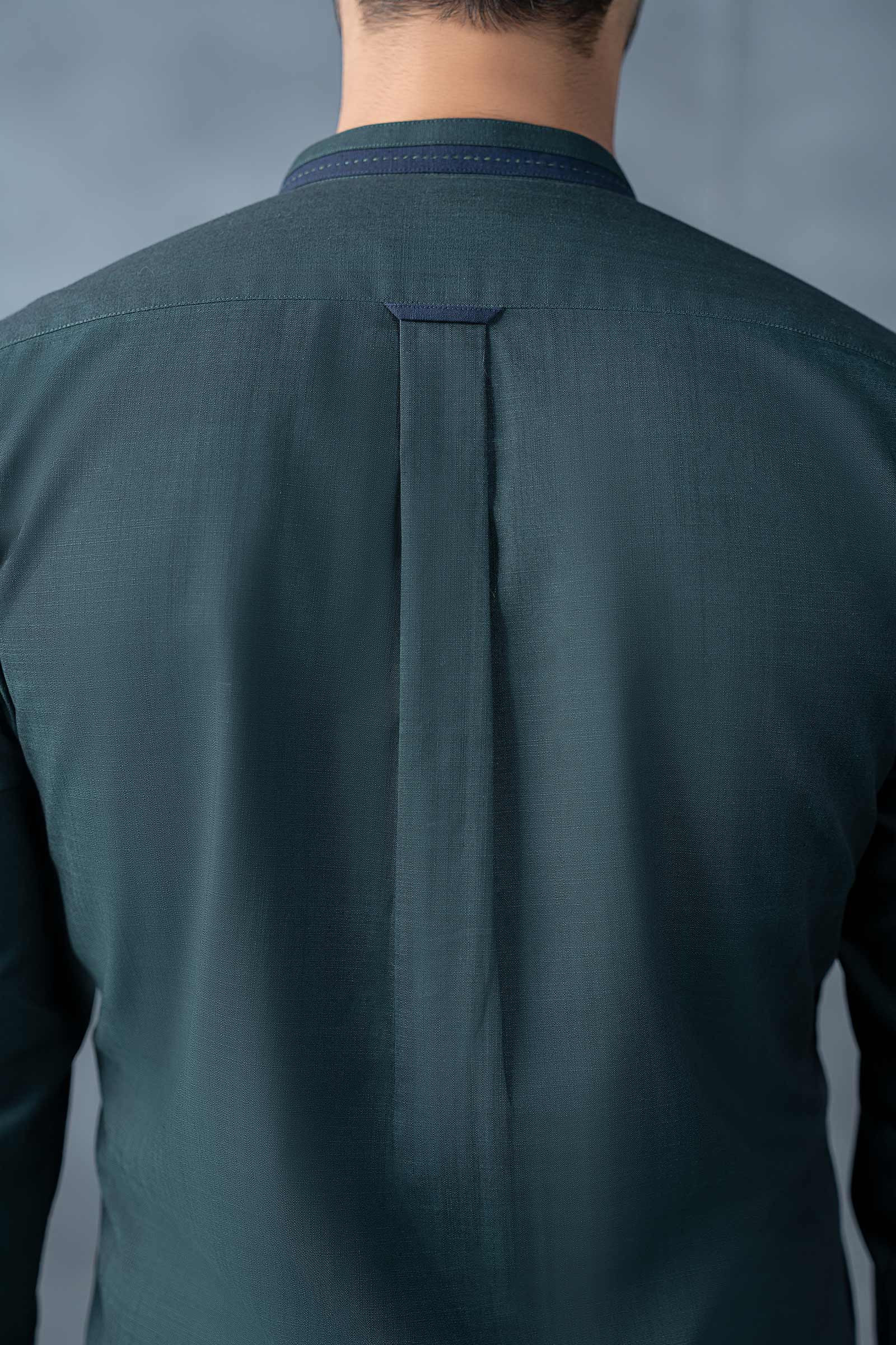 Nova Yarn Dyed Khaddar Kurta - Image 5