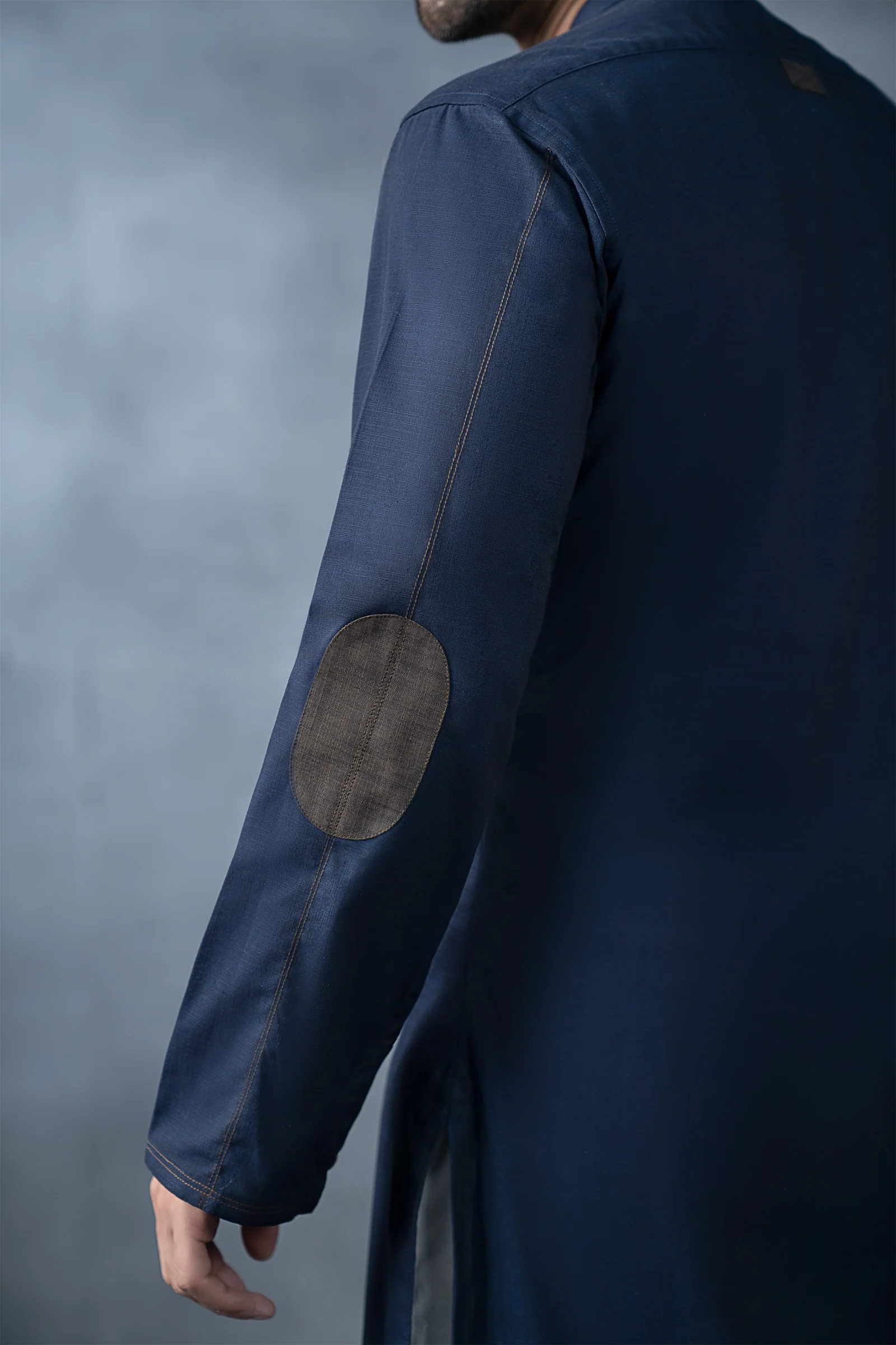 Nova Yarn Dyed Khaddar Kurta - Image 6