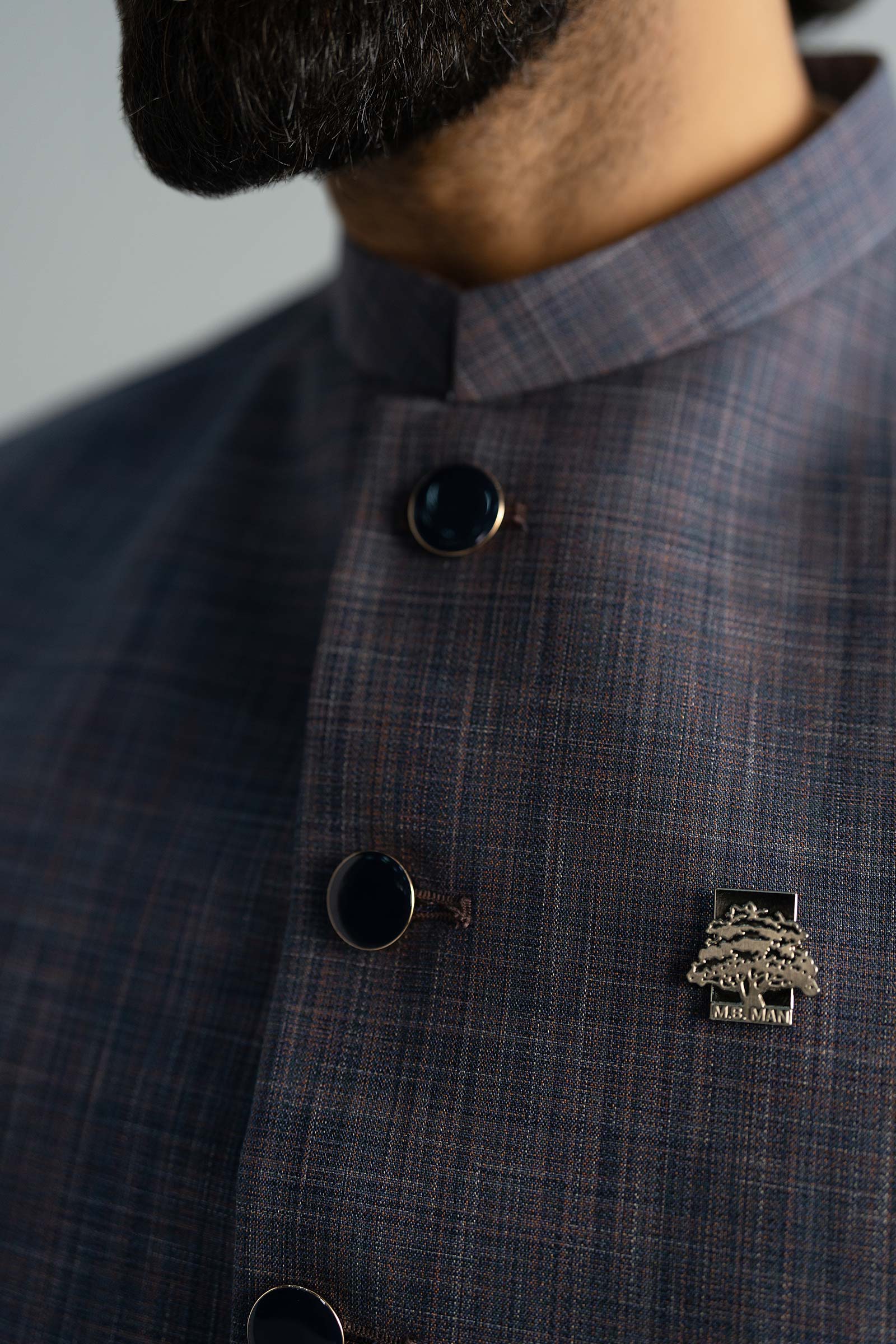 Blended Indigo Waistcoat - Image 5