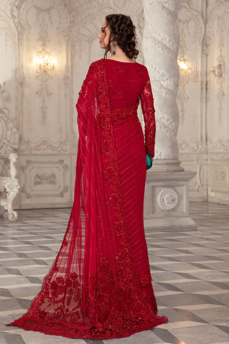Maria B. Couture Red MC-051 - Image 3