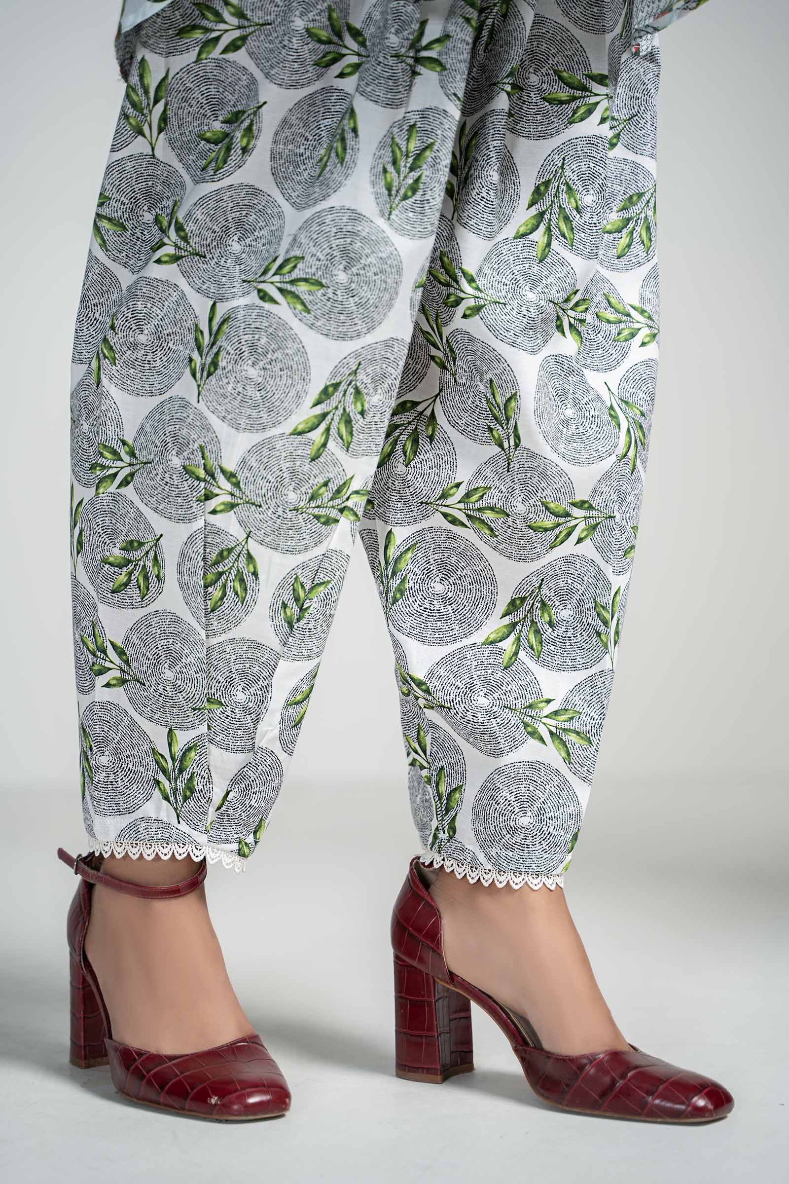 3 Piece Printed Lawn Suit - Image 3