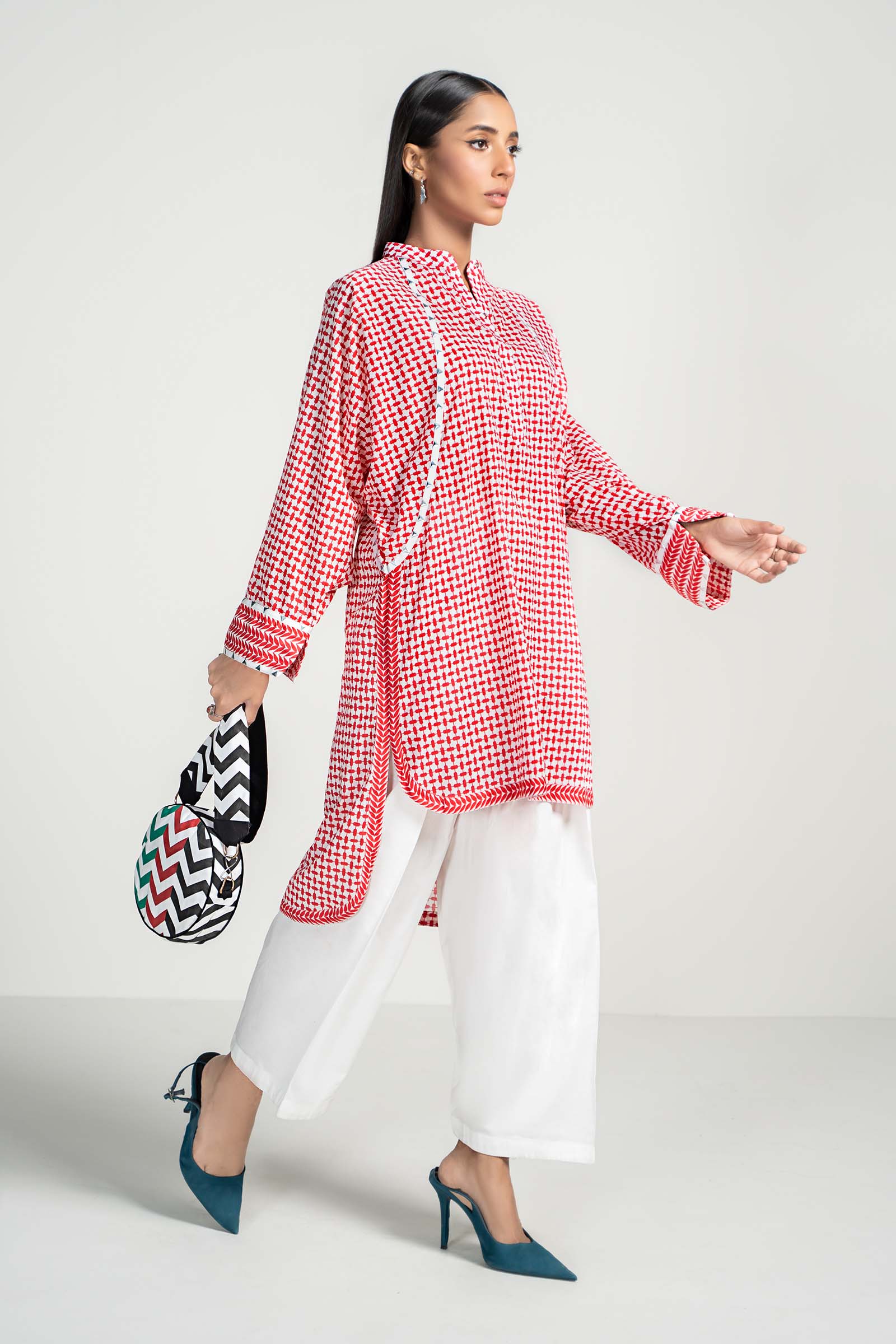 2 Piece Printed Lawn Suit - Image 4