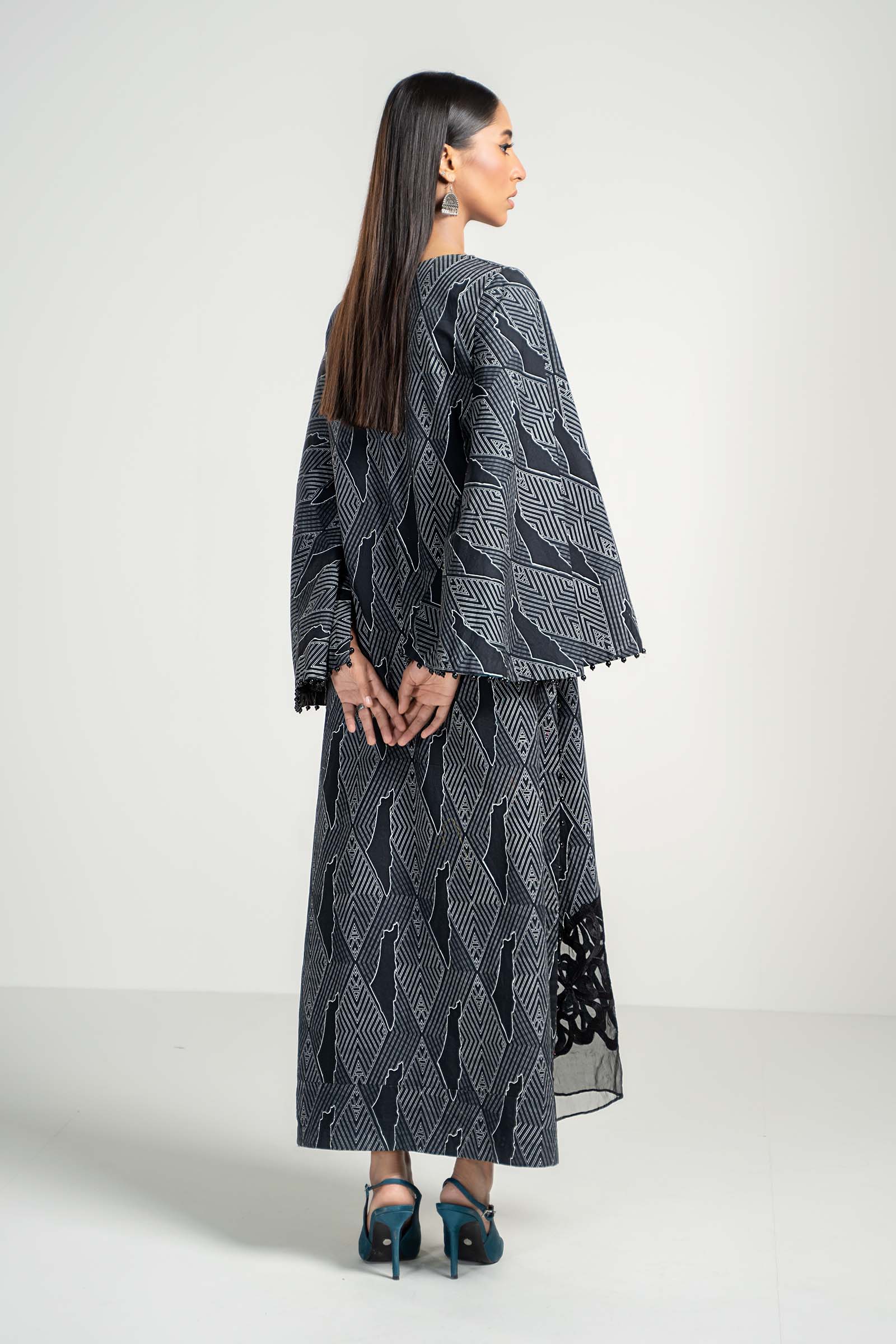 3 Piece Printed Lawn Suit - Image 7