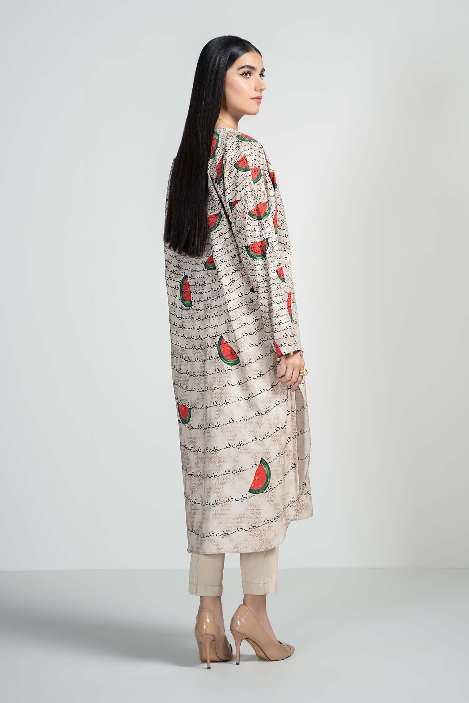 3 Piece Printed Lawn Suit - Image 5